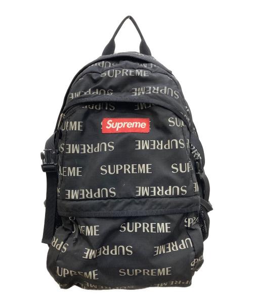 SUPREME（シュプリーム）SUPREME (シュプリーム) リュック ブラックの古着・服飾アイテム
