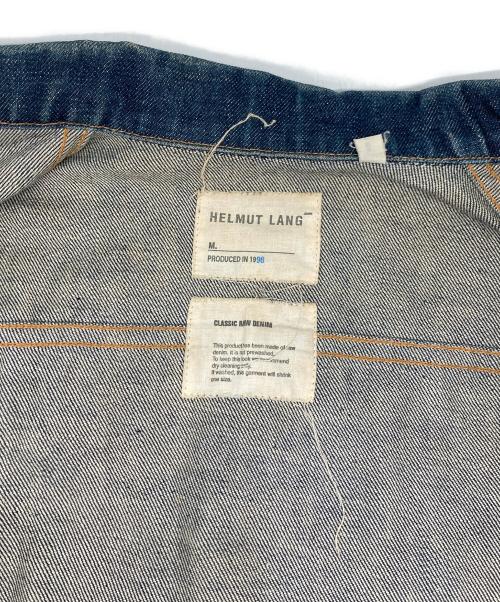 HELMUT LANG（ヘルムートラング）HELMUT LANG (ヘルムートラング) デニムジャケット インディゴ サイズ:38の古着・服飾アイテム