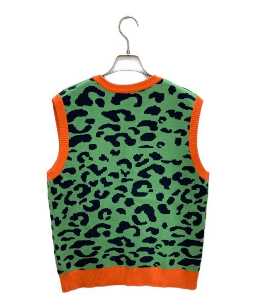 GOLF WANG（ゴルフワン）GOLF WANG (ゴルフワン) ニットベスト グリーン サイズ:Ｍの古着・服飾アイテム