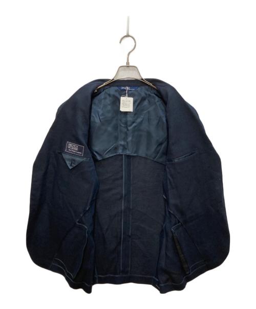 POLO RALPH LAUREN（ポロ・ラルフローレン）POLO RALPH LAUREN (ポロ・ラルフローレン) テーラードジャケット ネイビー サイズ:C96-W86-T175の古着・服飾アイテム