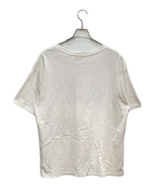 ERL（イーアールエル）ERL (イーアールエル) Exist Print Jersey Tee ホワイト サイズ:XXLの古着・服飾アイテム