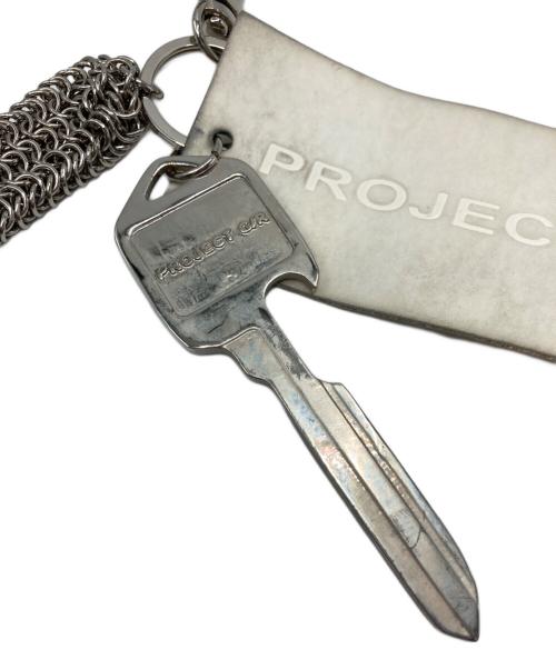 PROJECT G/R（プロジェクト ジーアール）PROJECT G/R (プロジェクト ジーアール) TWISTED KEY CHAIN/キーチェーン シルバーの古着・服飾アイテム