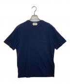 HERMESエルメス）の古着「H刺繍半袖カットソー」｜ネイビー