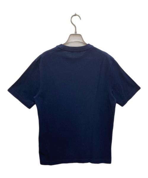 HERMES（エルメス）HERMES (エルメス) H刺繍半袖カットソー ネイビー サイズ:Mの古着・服飾アイテム