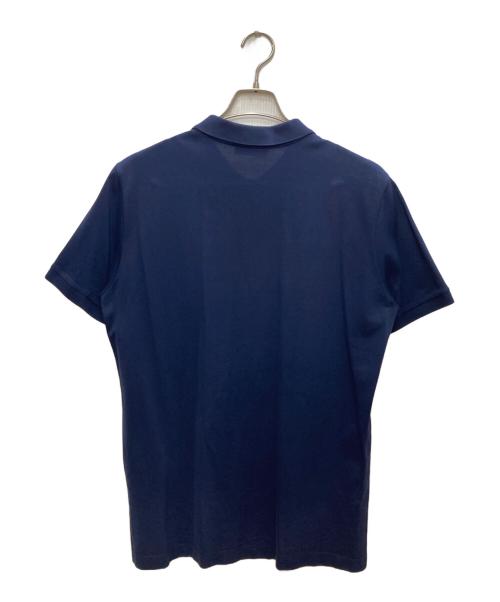 PRADA（プラダ）PRADA (プラダ) 半袖ポロシャツ ネイビー サイズ:Ｌの古着・服飾アイテム