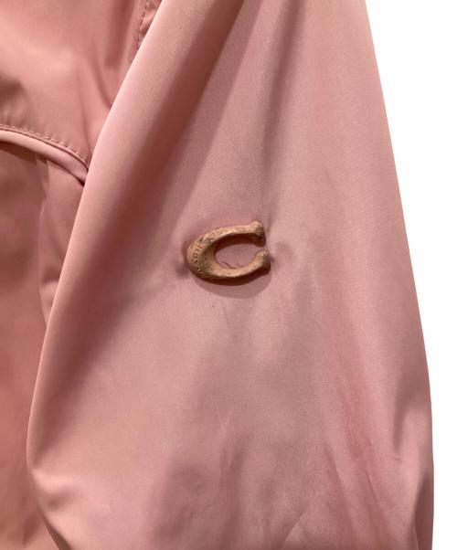 COACH（コーチ）COACH (コーチ) マウンテンパーカー ピンク サイズ:Mの古着・服飾アイテム