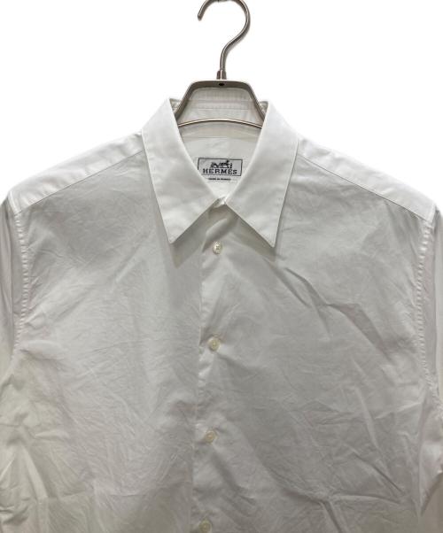 HERMES（エルメス）HERMES (エルメス) ドレスシャツ ホワイト サイズ:15の古着・服飾アイテム