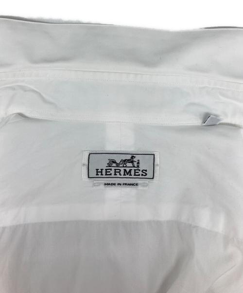 HERMES（エルメス）HERMES (エルメス) ドレスシャツ ホワイト サイズ:15の古着・服飾アイテム
