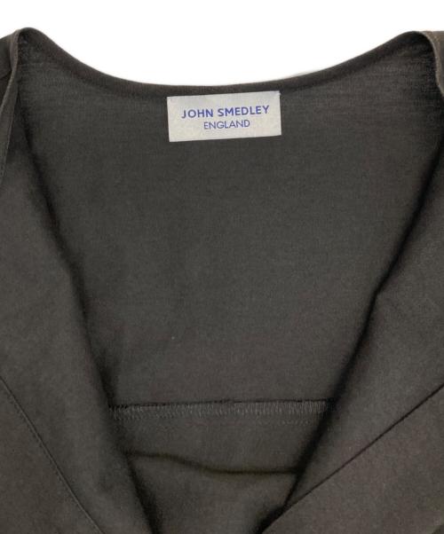 JOHN SMEDLEY（ジョンスメドレー）JOHN SMEDLEY (ジョンスメドレー) リネンブレンドワンピース ブラック サイズ:freeの古着・服飾アイテム