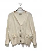 NIKKI essential piecesニッキ エッセンシャルピーシーズ）の古着「カーディガン」｜ホワイト