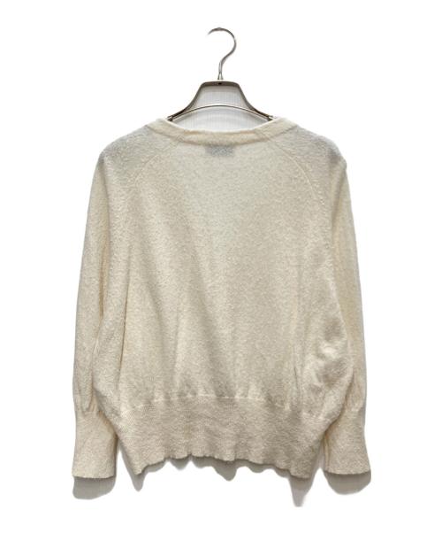 NIKKI essential pieces（ニッキ エッセンシャルピーシーズ）nikki essential pieces (ニッキ エッセンシャルピーシーズ) カーディガン ホワイトの古着・服飾アイテム