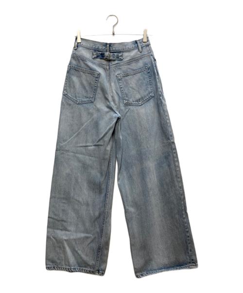 YLEVE（イレーヴ）YLEVE (イレーヴ) 13.5oz DENIM HIGH WAIST WIDデニムハイウエストワイド ブルー サイズ:1の古着・服飾アイテム