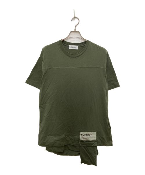 AMBUSH（アンブッシュ）AMBUSH (アンブッシュ) waist pocket jersey T グリーン サイズ:ＸＬの古着・服飾アイテム