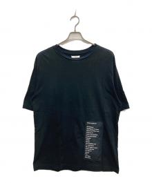 TAKAHIROMIYASHITA TheSoloIst.（タカヒロミヤシタ ザソロイスト）の古着「パッチ Tシャツ」｜ブラック