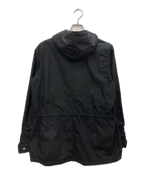Barbour（バブアー）Barbour (バブアー) MARGARET HOWELL (マーガレットハウエル) オイルフードジャケット ブラック サイズ:Lの古着・服飾アイテム