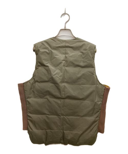 Eddie Bauer（エディーバウアー）Eddie Bauer (エディーバウアー) オールドダウンベスト カーキ サイズ:不明の古着・服飾アイテム