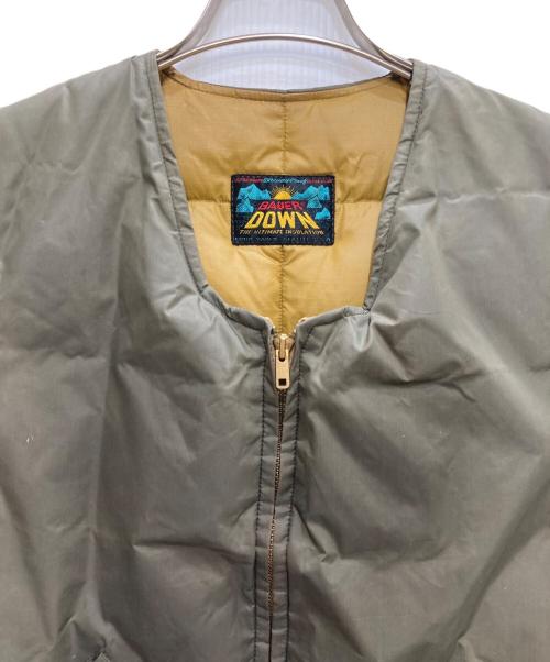 Eddie Bauer（エディーバウアー）Eddie Bauer (エディーバウアー) オールドダウンベスト カーキ サイズ:不明の古着・服飾アイテム