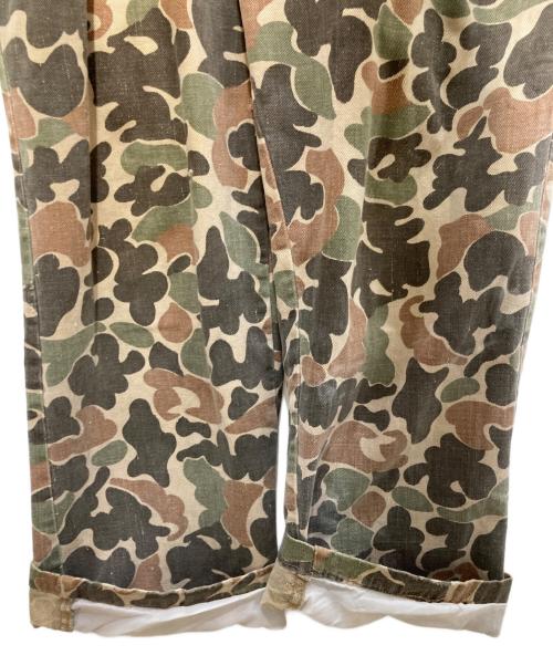 Sears（シアーズ）Sears (シアーズ) 70'sダックハンターカモパンツ グリーン サイズ:不明の古着・服飾アイテム