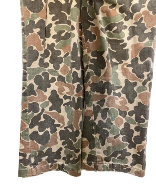 Sears（シアーズ）Sears (シアーズ) 70'sダックハンターカモパンツ グリーン サイズ:不明の古着・服飾アイテム