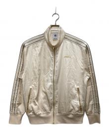 adidas（アディダス）の古着「トラックジャケット」｜ベージュ