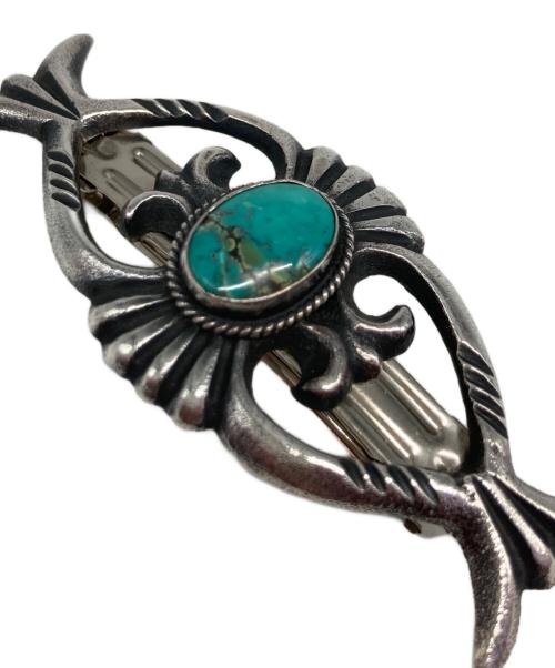 Navajo（ナバホ）Navajo (ナバホ) ターコイズヘアクリップの古着・服飾アイテム