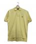 Christian Dior MONSIEUR（クリスチャンディオールムッシュ）の古着「ロゴ刺繍半袖ポロシャツ」｜イエロー