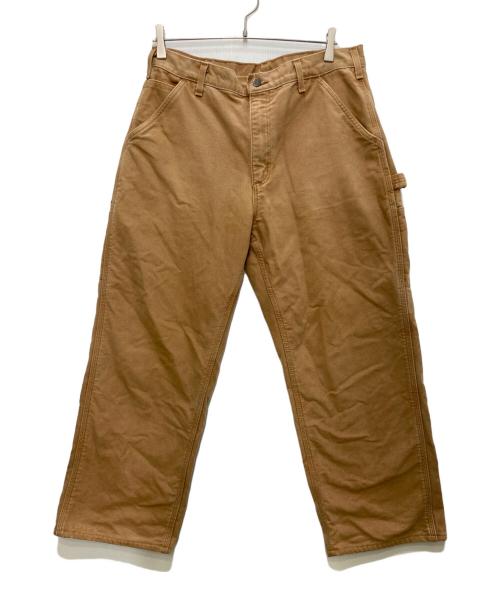 CarHartt（カーハート）CarHartt (カーハート) ダックペインターパンツ ブラウン サイズ:34/30の古着・服飾アイテム
