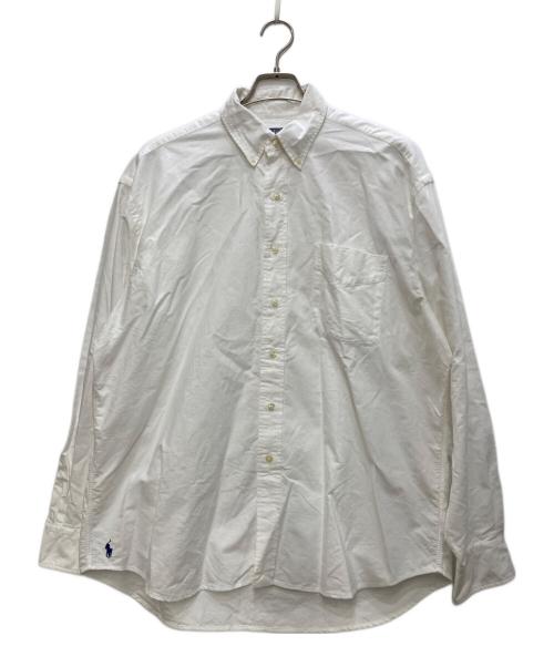 POLO RALPH LAUREN（ポロ・ラルフローレン）POLO RALPH LAUREN (ポロ・ラルフローレン) ボタンダウンシャツ ホワイト サイズ:Mの古着・服飾アイテム