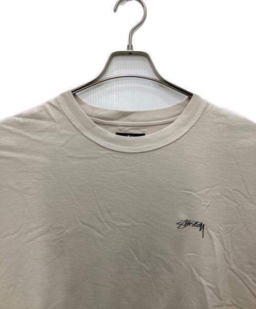 stussy（ステューシー）stussy (ステューシー) Lazy Tee ホワイト サイズ:XLの古着・服飾アイテム
