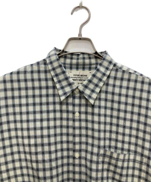 FUTURE ARCHIVE BEAMS（フューチャーアーカイブビームス）FUTURE ARCHIVE BEAMS (フューチャーアーカイブビームス) FA.BOX FIT SHT ブルー サイズ:XLの古着・服飾アイテム