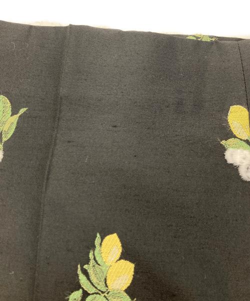 LOEFF（ロエフ）LOEFF (ロエフ) レモンジャガードスリムパンツ ブラック サイズ:1の古着・服飾アイテム