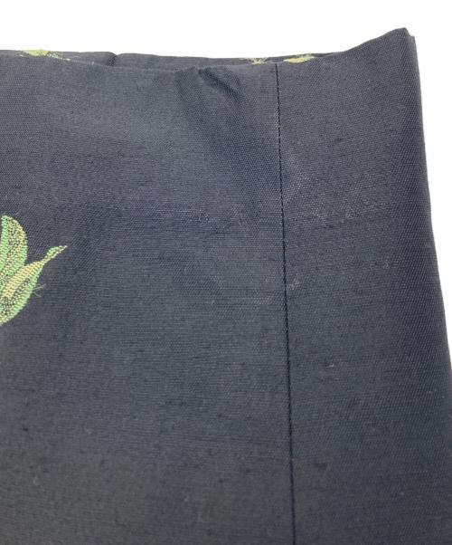 LOEFF（ロエフ）LOEFF (ロエフ) レモンジャガードスリムパンツ ブラック サイズ:1の古着・服飾アイテム