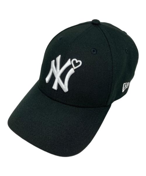 New Era（ニューエラ）New Era (ニューエラ) BASICKS (ベイシックス) Yankees Cap/ヤンキースキャップ ブラックの古着・服飾アイテム
