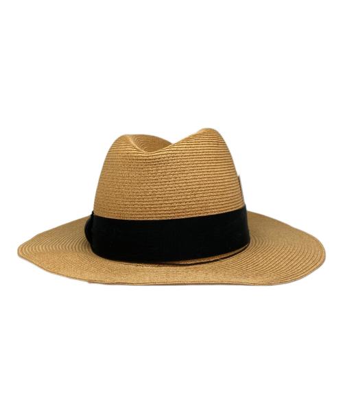 THE H.W.DOG&CO.（エイチダブリュードッグアンドコー）THE H.W.DOG&CO. (エイチダブリュードッグアンドコー) ストローハット ベージュの古着・服飾アイテム