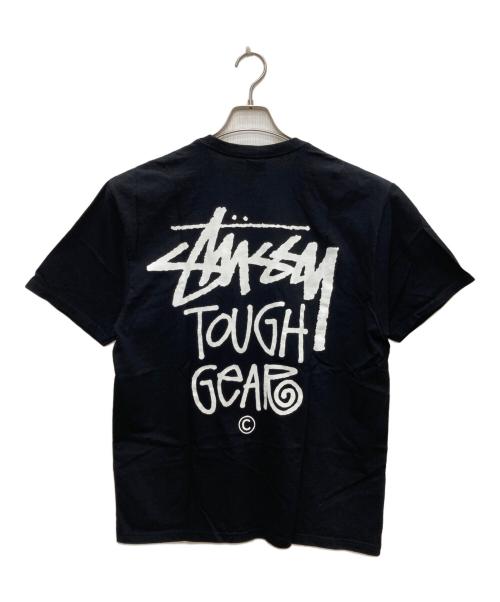 stussy（ステューシー）stussy (ステューシー) プリントTシャツ ブラック サイズ:Ｌの古着・服飾アイテム