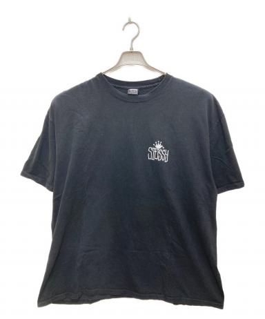 ☆古着　STUSSY　ステューシー　黒　Tシャツ　サイズ：Ｌ　中古品 中古・古着通販】stussy (ステューシー) プリントTシャツ ブラック