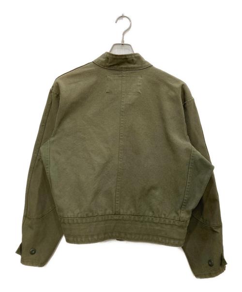 Maden Workwear（メイデンワークウェアー）Maden Workwear (メイデンワークウェアー) モーターサイクルジャケット オリーブ サイズ:Sの古着・服飾アイテム