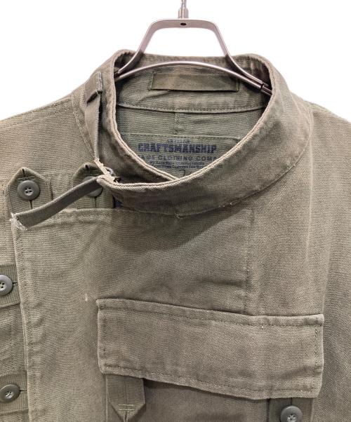 Maden Workwear（メイデンワークウェアー）Maden Workwear (メイデンワークウェアー) モーターサイクルジャケット オリーブ サイズ:Sの古着・服飾アイテム