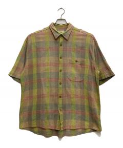 中古・古着通販】stussy (ステューシー) Wrinkly Gingham Shirt/リンク