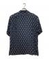 POLO RALPH LAUREN (ポロ・ラルフローレン) ヴィンテージ フラミンゴ柄総柄シャツ ネイビー サイズ:XL：13000円