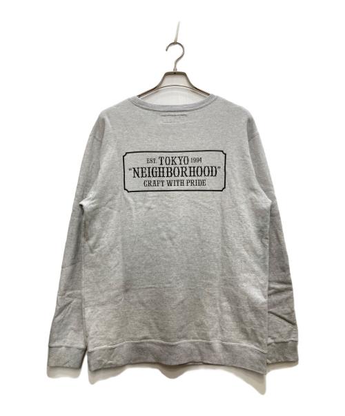 NEIGHBORHOOD（ネイバーフッド）NEIGHBORHOOD (ネイバーフッド) CLASSIC-S/C-CREW.LS グレー サイズ:3の古着・服飾アイテム