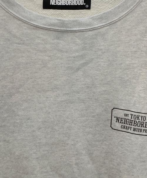 NEIGHBORHOOD（ネイバーフッド）NEIGHBORHOOD (ネイバーフッド) CLASSIC-S/C-CREW.LS グレー サイズ:Mの古着・服飾アイテム