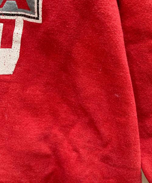 Champion（チャンピオン）Champion (チャンピオン) プリントスウェット レッド サイズ:ＸＬ　　の古着・服飾アイテム