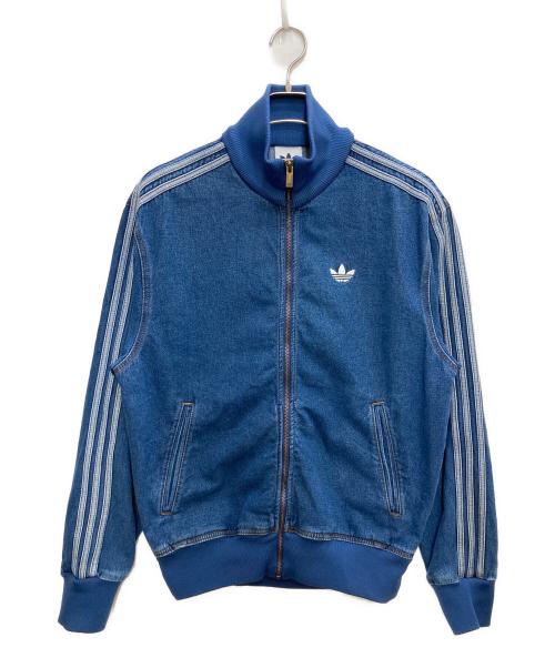 adidas（アディダス）adidas (アディダス) アディカラー デニム ファイヤーバード トラックトップ インディゴ サイズ:Sの古着・服飾アイテム