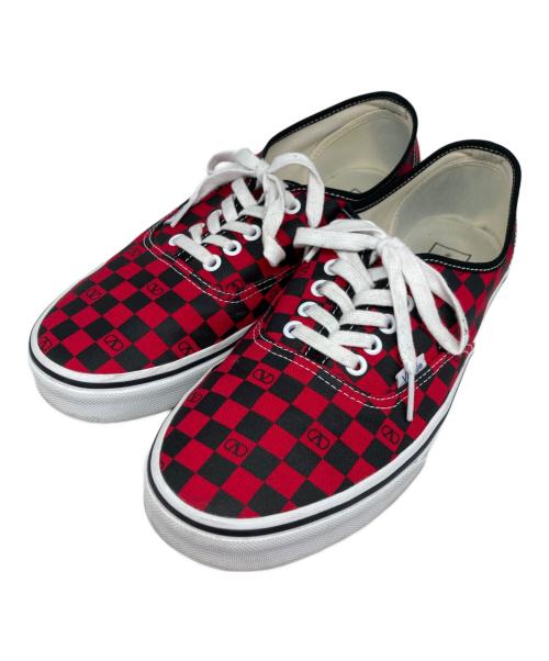 VANS（ヴァンズ）VANS (ヴァンズ) VALENTINO (ヴァレンティノ) ローカットスニーカー レッド サイズ:29cm/US 11/EU 45/UK 10.5の古着・服飾アイテム