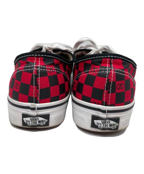 VANS（ヴァンズ）VANS (ヴァンズ) VALENTINO (ヴァレンティノ) ローカットスニーカー レッド サイズ:29cm/US 11/EU 45/UK 10.5の古着・服飾アイテム