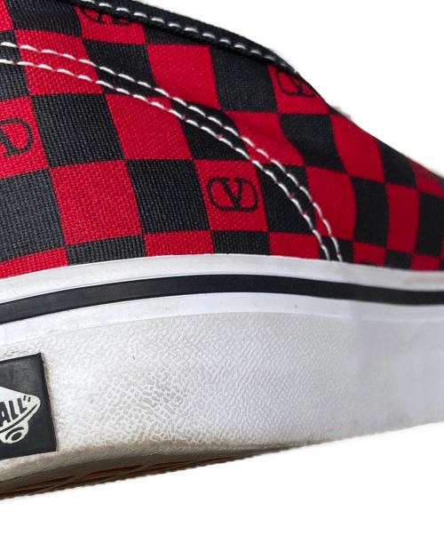 VANS（ヴァンズ）VANS (ヴァンズ) VALENTINO (ヴァレンティノ) ローカットスニーカー レッド サイズ:29cm/US 11/EU 45/UK 10.5の古着・服飾アイテム