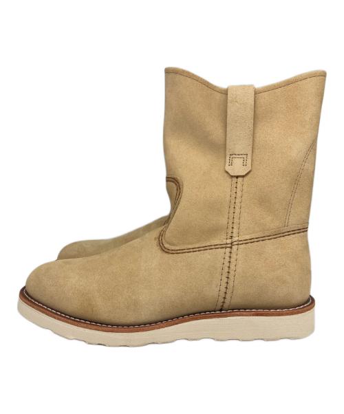 RED WING（レッドウィング）RED WING (レッドウィング) 9-inch Pecos ベージュ サイズ:US10Eの古着・服飾アイテム