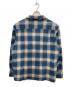 SAPEur (サプール) オンブレチェックシャツ ブルー サイズ:XXL：13000円