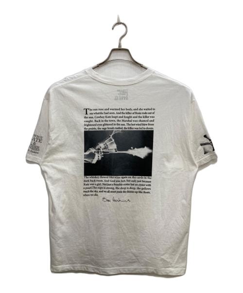 MINEDENIM（マインデニム）MINEDENIM (マインデニム) stie-lo (スティーロー) Sam Haskins カウボーイ・ケイト フォト Tシャツ ホワイト サイズ:XLの古着・服飾アイテム